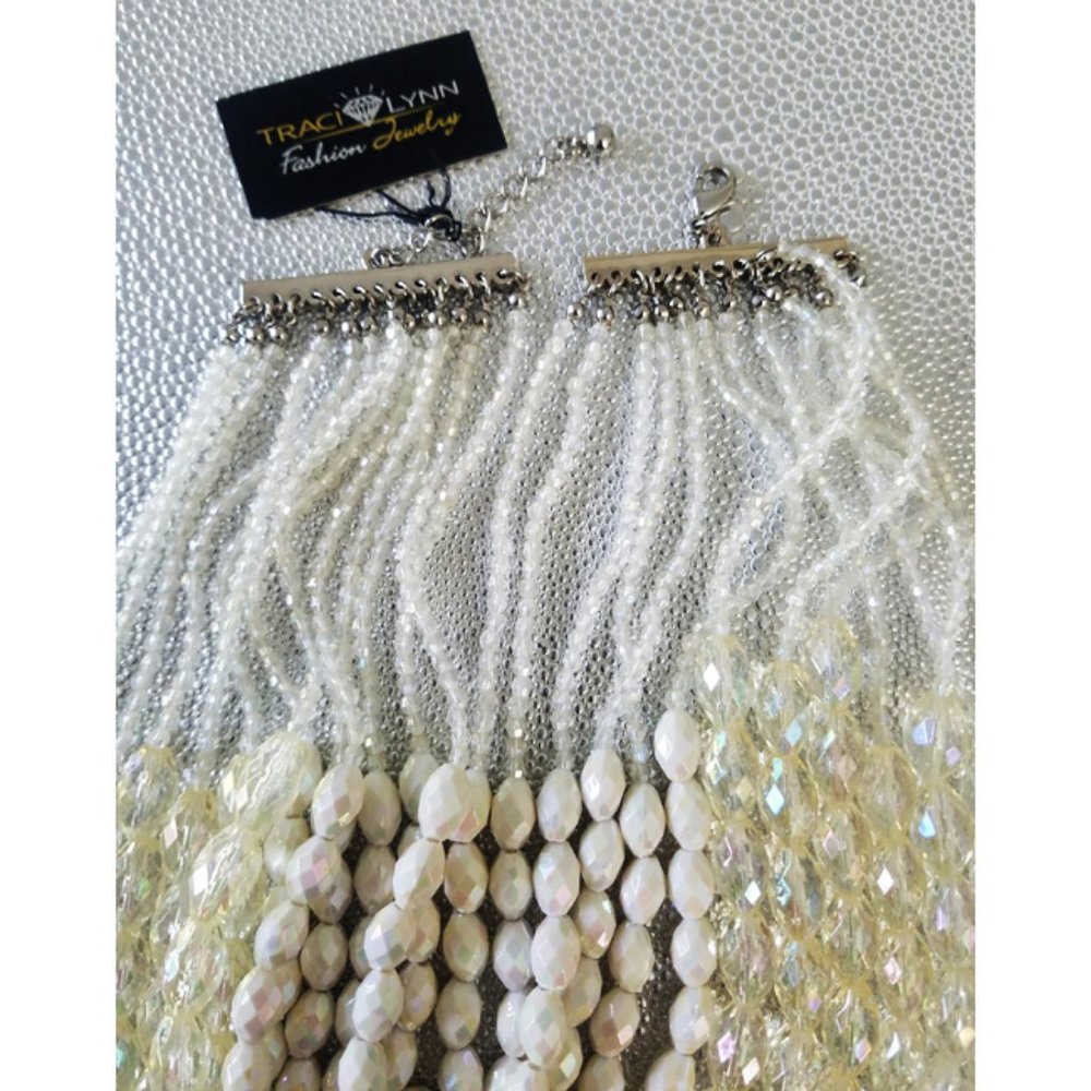 NWT Tracy Lynn Smokin Hot Multi-Strand Necklace - Picture 4 of 7